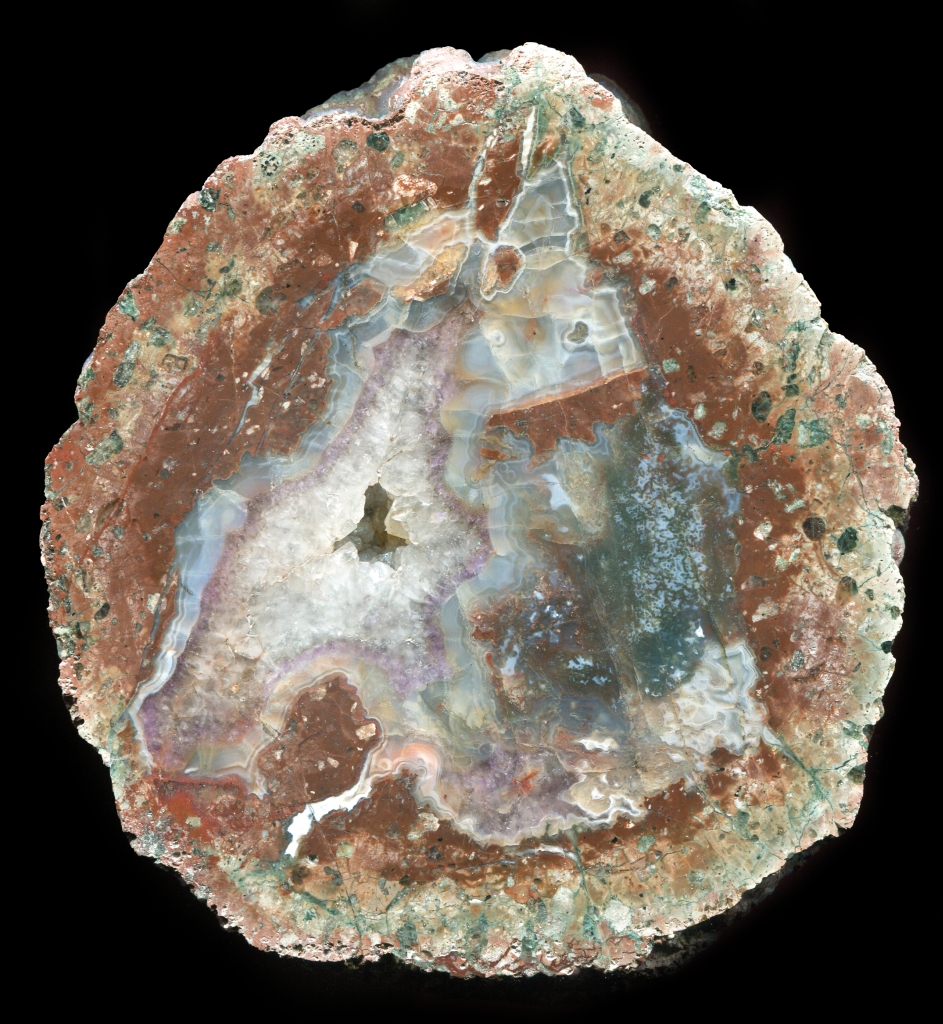 Nice Gottlob Thunderegg with Crazed Agate