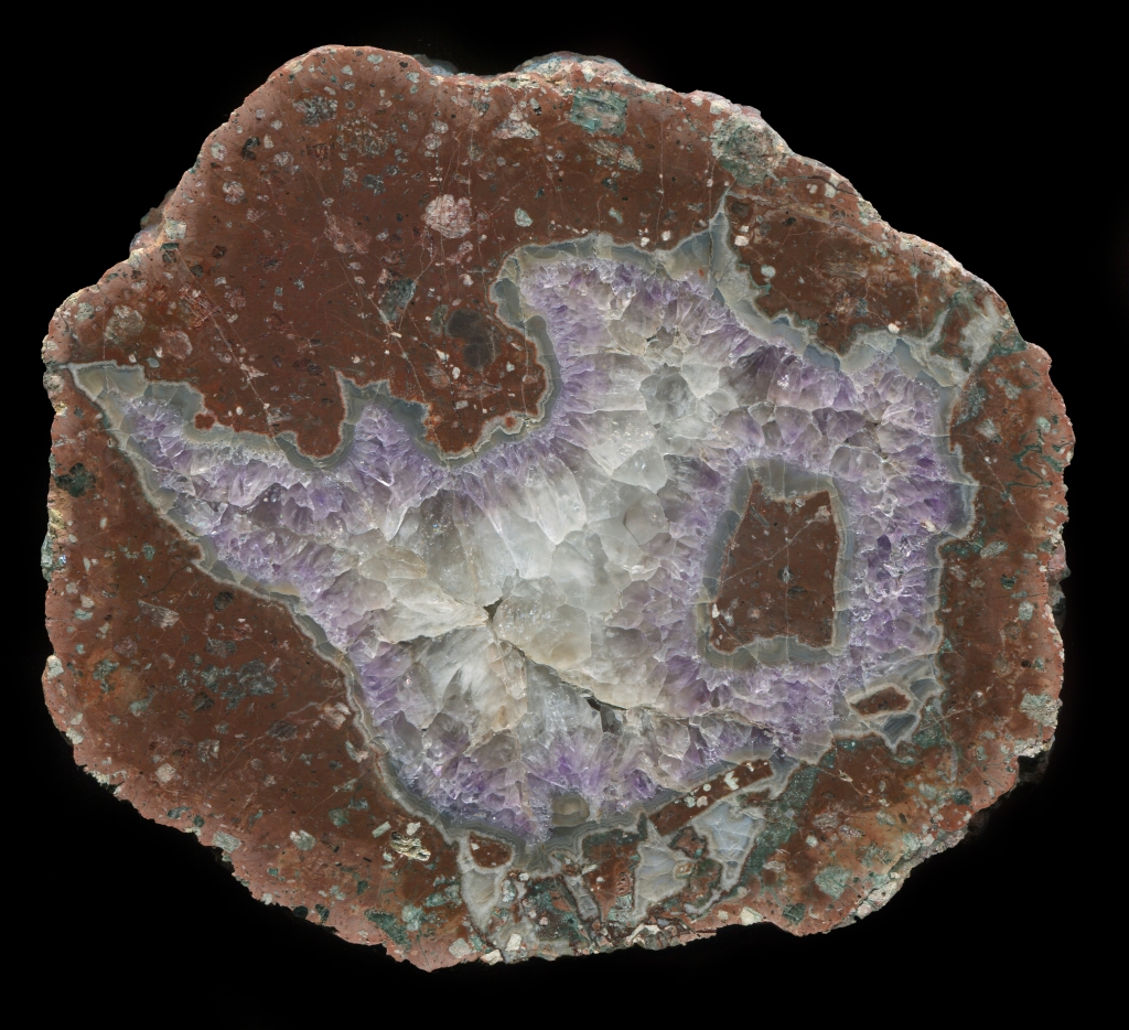 Nice Gottlob Thunderegg with Crazed Agate