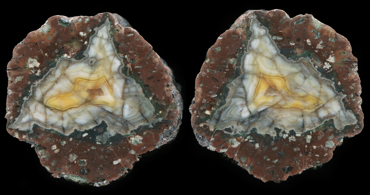 Small Gottlob Pair with Yellow Agate