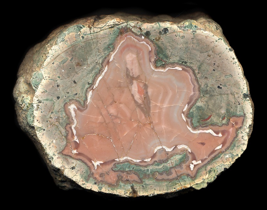 Nesselhof Thunderegg with Cracked Jelly-Like Agate
