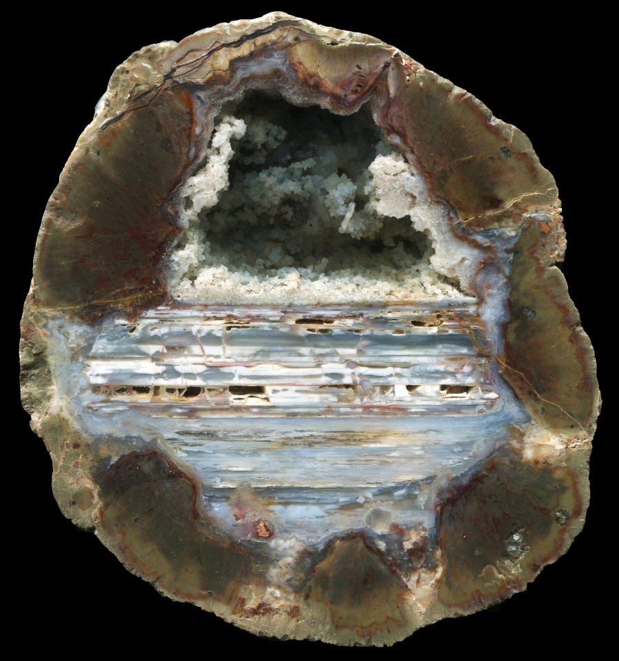 Massive Buchanan Thunderegg Geode with Waterlines