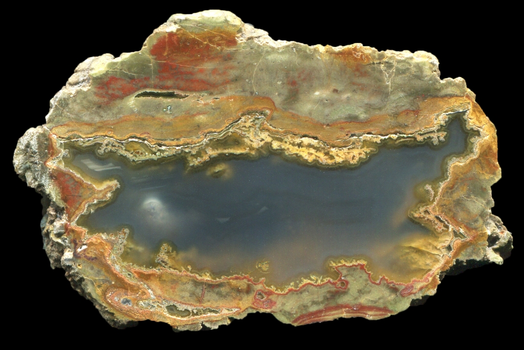 Wilson Creek Road Thunderegg with Yellow Mineralisation