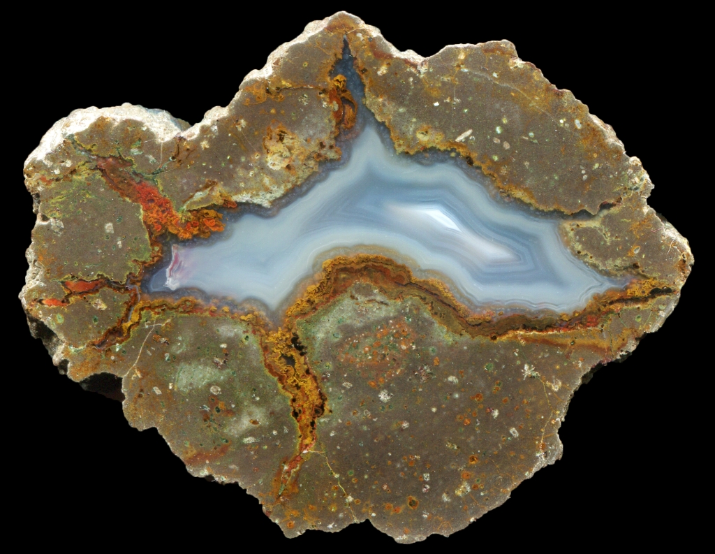 Boxcar #1 Thunderegg with Deep Translucent Agate