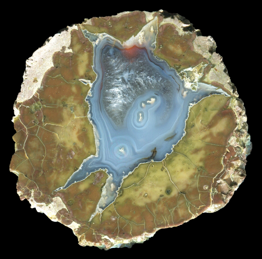 Eddy Bed Thunderegg with Box Core