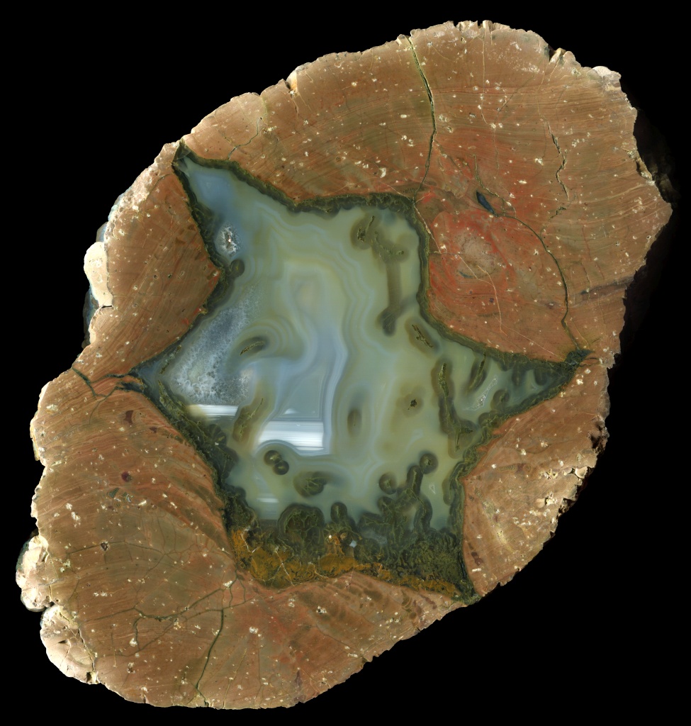 Massive Radford Thunderegg with Moss